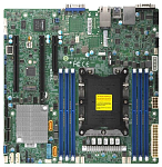 MBD-X11SPM-F-O Supermicro Motherboard 1xCPU X11SPM-F Xeon Scalable TDP 165W/ 6xDIMM/ 12xSATA/ C621 RAID 0/1/5/10/ 2xGE/ 2xPCIex16, 1xPCIex8/ M.2(microATX)