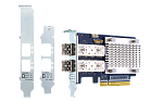 1000570058 Сетевая карта QNAP Сетевая карта/ QXP-32G2FC Dual-port Fiber Channel adapter, 2 x 32 Gb / s SFP +, PCIe Gen3 x8. For QTS OS ONLY