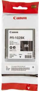 839787 Картридж струйный Canon PFI-102BK 0895B001 черный (130мл) для Canon IP iPF500/600/700/710