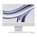 7000013040 Моноблок Apple/ 24-inch iMac: Apple M3 with 8-core CPU, 8-core GPU/16GB/512GB SSD - Silver/RU