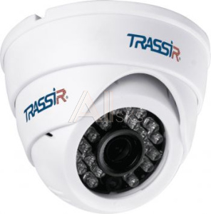1081233 Видеокамера IP Trassir TR-D8111IR2W 2.8-2.8мм цветная корп.:белый