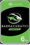 1000479958 Жесткий диск/ HDD Seagate SATA 6Tb Barracuda Pro Guardian 7200 6Gb/s 256Mb 1 year warranty