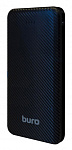 1203539 Мобильный аккумулятор Buro RLP-10000-B Li-Pol 10000mAh 2A+2A черный 2xUSB материал пластик