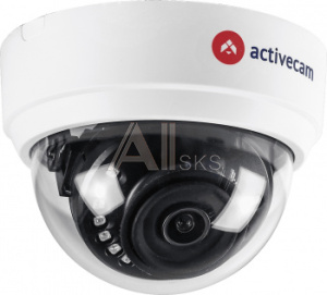 1122432 Камера видеонаблюдения ActiveCam AC-H2D1 2.8-2.8мм HD-CVI HD-TVI цветная корп.:белый