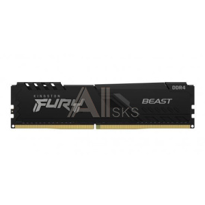 3205047 Модуль памяти KINGSTON Fury Beast Gaming DDR4 Общий объём памяти 16Гб Module capacity 16Гб Количество 1 3200 МГц Радиатор Множитель частоты шины 16 1.
