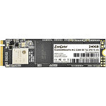 1870631 ExeGate SSD M.2 240GB ExeGate NextPro KC2000TP240 (PCIe Gen3x4, NVMe, 22x80mm, 3D TLC) [EX282318RUS]