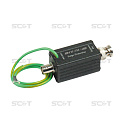 7910039 SC&T SP009 Устройство грозозащиты цепей видео HD-CVI/TVI/AHD одноканальное для коаксиального кабеля