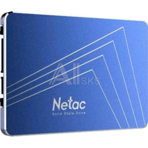 1894291 SSD Netac 2.5" 240Gb N535S Series <NT01N535S-240G-S3X> Retail (SATA3, up to 540/490MBs, 3D NAND, 140TBW, 7mm)