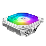 11046586 Вентилятор Cooler ID-Cooling IS-55 ARGB WHITE 125W/PWM/all Intel /AMD AM4, AM5/ Low profile/Screws