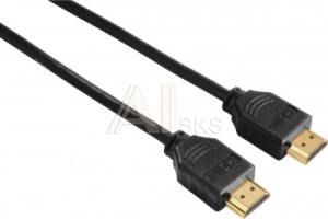 1742517 Кабель аудио-видео Hama H-205003 HDMI (m)/HDMI (m) 3м. позолоч.конт. черный (00205003)