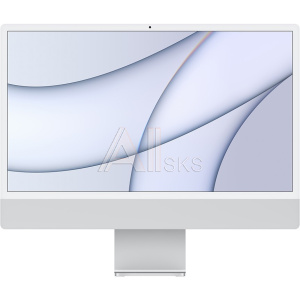 11006477 MGPD3HN/A Apple 24" iMac with Retina 4,5K display: Apple M1 8С CPU 8С GPU/512GB Silver