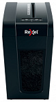 1539743 Шредер Rexel Secure X10-SL черный (секр.P-4) перекрестный 10лист. 18лтр. скрепки скобы