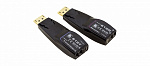 134014 Передатчик и приемник Kramer Electronics [612R/T] сигнала DisplayPort 1.2 по волоконно-оптическому кабелю; кабель 2LC, многомодовый ОМ3, до 100 м, под