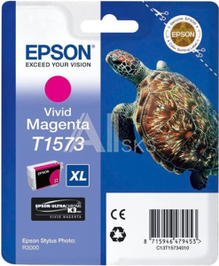 C13T15734010 Картридж Epson I/C R3000 Vivid Magenta Cartridg