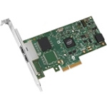 I350T2V2BLK Intel Ethernet Server Adapter I350-T2 (Ver.2) 1Gb Dual Port RJ-45 (bulk), 1 year