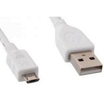 1489362 Cablexpert Кабель USB 2.0 Pro, AM/microBM 5P, 1м, экран, белый, паке (CCP-mUSB2-AMBM-W-1M)
