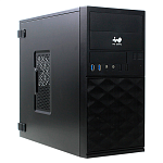 6195504 Mini Tower InWin EFS052 Black 600W PM-600ATX U3*2 +A(HD)+ front fan holder+ Screwless mATX