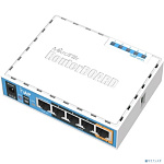MikroTik RB951Ui-2nD Беспроводной Маршрутизатор hAP 2.4Ghz, 5xLAN, 2.4 ГГц 802.11b/g/n, MIMO 2x2, 22 дБм