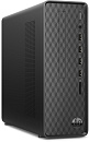 1000598365 Персональный компьютер HP Slim S01-aF1002ur Intel Celeron J4025(2Ghz)/4096Mb/128PCISSDGb/noDVD/Int:Intel Internal Graphics /war 1y/Jet Black