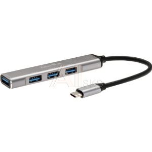 1891856 Telecom TA308C Переходник USB 3.1 Type-C-->USB3.0+3 USB2.0, Aluminum Shell, 0.2м Telecom <TA308C> [07958820049750]