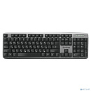 Exegate EX264086RUS Клавиатура Exegate LY-401, <USB, серебристый корпус, 104кл, Enter большой> Color box