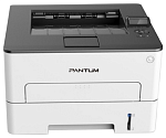 Лазерный монохромный принтер Pantum P3300DW, Printer, Mono laser, A4, 33 ppm (max 60000 p/mon), 350 MHz, 1200x1200 dpi, 256 MB RAM, PCL/PS, Duplex, pa
