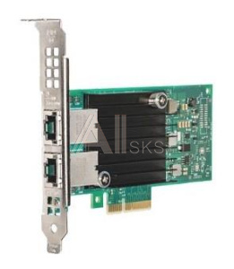 1193704 Сетевая карта Intel Celeron Сетевой адаптер PCIE 10GB DUAL PORT X550-T2 X550T2BLK INTEL