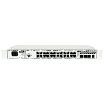 1671380 Коммутатор Eltex MES2324 Ethernet-коммутатор 24 порта 10/100/1000 Base-T, 4 порта 10GBase-R (SFP+)/1000Base-X (SFP), L3, 220V AC