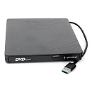 1000750157 Внешний оптический привод/ USB 3.0 Gembird DVD-USB-03 пластик, черный