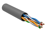 LC1-C5E04-121-T-R ITK Витая пара U/UTP 5E 4х2х24AWG LSZH серый (305м) РФ/Т