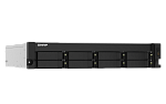Система хранения данных QNAP SMB 2U/8bay QC 1,7GhzCPU/4Gb(upto16Gb)/upto 20HDD with TL-R1200S-RP/SATA(3,5" 2,5")/ 4xUSB3.2/1xExp.slot/2x2,5Gb 2x10Gb(S