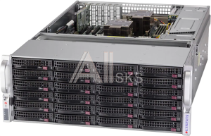 SSG-640P-E1CR36H* Сервер SUPERMICRO Storage SuperServer 4U 640P-E1CR36H 2x4314/16x128Gb/1x240Gb SM883 SATA/2x10Gb/36x 3.5" hot-swap SATA3/SAS3 drive bays (4x 3.5" NVMe hybrid)