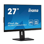 11016590 LCD IIYAMA 27" XUB2792UHSU-B5 {IPS 3840x2160 60Hz 4ms 178/178 350cd 1000:1 10bit(8bit+FRC) DVI HDMI2.0 DisplayPort1.2 2xUSB3.0 2x2W Pivot VESA}