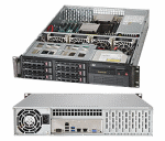 SYS-6028R-T Сервер SUPERMICRO SuperServer 2U 6028R-T no CPU(2) E5-2600v3/v4 noHS/ no memory(16)/ on board C612 RAID 0/1/5/10/ no HDD(6)LFF/ 2xGE/ 6xLP/ 1x650W Gold/ Back