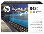 C1Q68A Cartridge HP 843C для PageWide XL 5000/4x000, желтый, 400 мл
