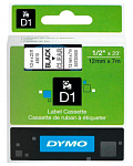 1205722 Картридж ленточный Dymo D1 S0720500 черный/прозрачный для Dymo