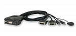 1195312 KVM-переключатель USB 2PORT DVI W/CAB CS22D-A7 ATEN