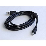 1181138 Gembird PRO CCF-USB2-AM5P-6 USB 2.0 кабель для соед. 1.8м А-miniB (5 pin) позол.конт., фер.кол.