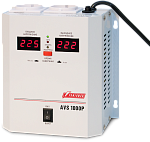 1000425532 Стабилизатор POWERMAN AVS 1000P, ступенчатый регулятор, цифровые индикаторы уровней напряжения, 1000ВА, 110-260В, максимальный входной ток 7А, 2