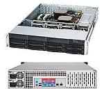 1195657 Корпус SUPERMICRO для сервера 2U 740W EATX CSE-825TQC-R740LPB
