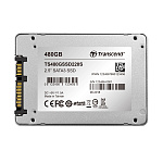 1000403132 Твердотельный накопитель/ Transcend SSD SSD220S, 480GB, 2.5" 7mm, SATA3, 3D TLC, R/W 530/480MB/s, IOPs 50 000/75 000, TBW 160, DWPD 0.3 (3 года)