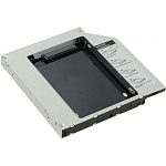 1970419 Жесткий диск AGESTAR Сменный бокс для 2.5" HDD/SSD , SSMR2S-1A, SATA-SATA, 9.5 мм, металл-пластик, черный