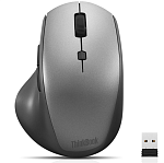 4Y50V81591 Lenovo ThinkBook 600 Wireless Media Mouse (2400/1600/1000 DPI- Red optical sensor, 2.4GHz nano USB receiver, 1x AA battery - For Right-Handed)