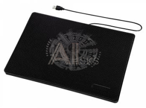 994096 Подставка для ноутбука Hama Slim (00053067) 15.6"335x236x30мм 33дБ 1x 160ммFAN 518г пластик черный