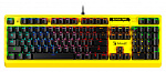 1530437 Клавиатура A4Tech Bloody B810RC Punk механическая желтый/черный USB for gamer LED