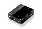 1206409 KVM-переключатель USB DP AUD 2PORT W/CAB CS782DP-AT ATEN