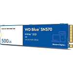 1880872 SSD WD Original PCI-E x4 500Gb WDS500G3B0C Blue SN570 M.2 2280