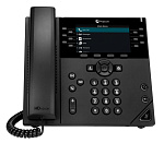 1000519381 Телефонный аппарат/ VVX 450 12-line Desktop Business IP Phone with dual 10/100/1000 Ethernet ports. PoE only. Ships without power supply. For Russia