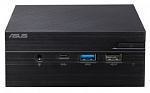 1149064 Неттоп Asus PN40-BC211ZV Cel N4100 (1.1)/4Gb/SSD32Gb/UHDG 600/Windows 10 Professional/GbitEth/WiFi/BT/65W/черный