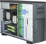 1000484025 Серверная платформа SUPERMICRO SuperWorkstation SYS-7049A-T (X11DAi-N, CSE-743AC4-1200B-SQ) (LGA 3647, 16xDDR4 Up to 4TB ECC 3DS LRDIMM, 8x3.5"